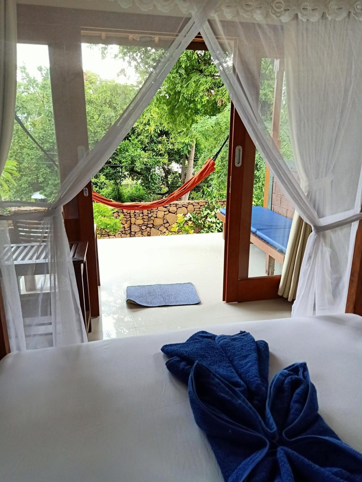 Bamboo Bali Apartman Amed Szoba fotó