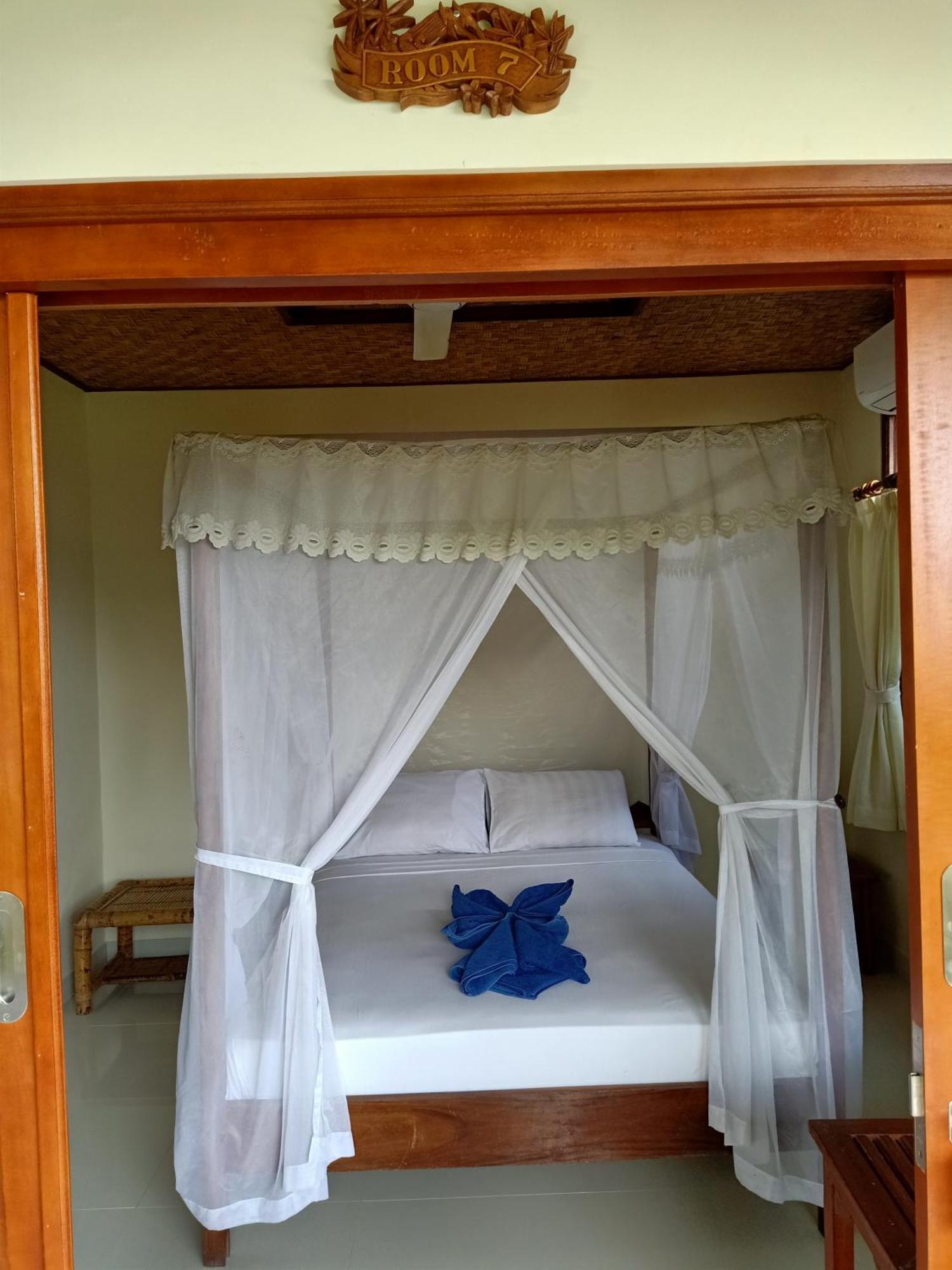 Bamboo Bali Apartman Amed Szoba fotó