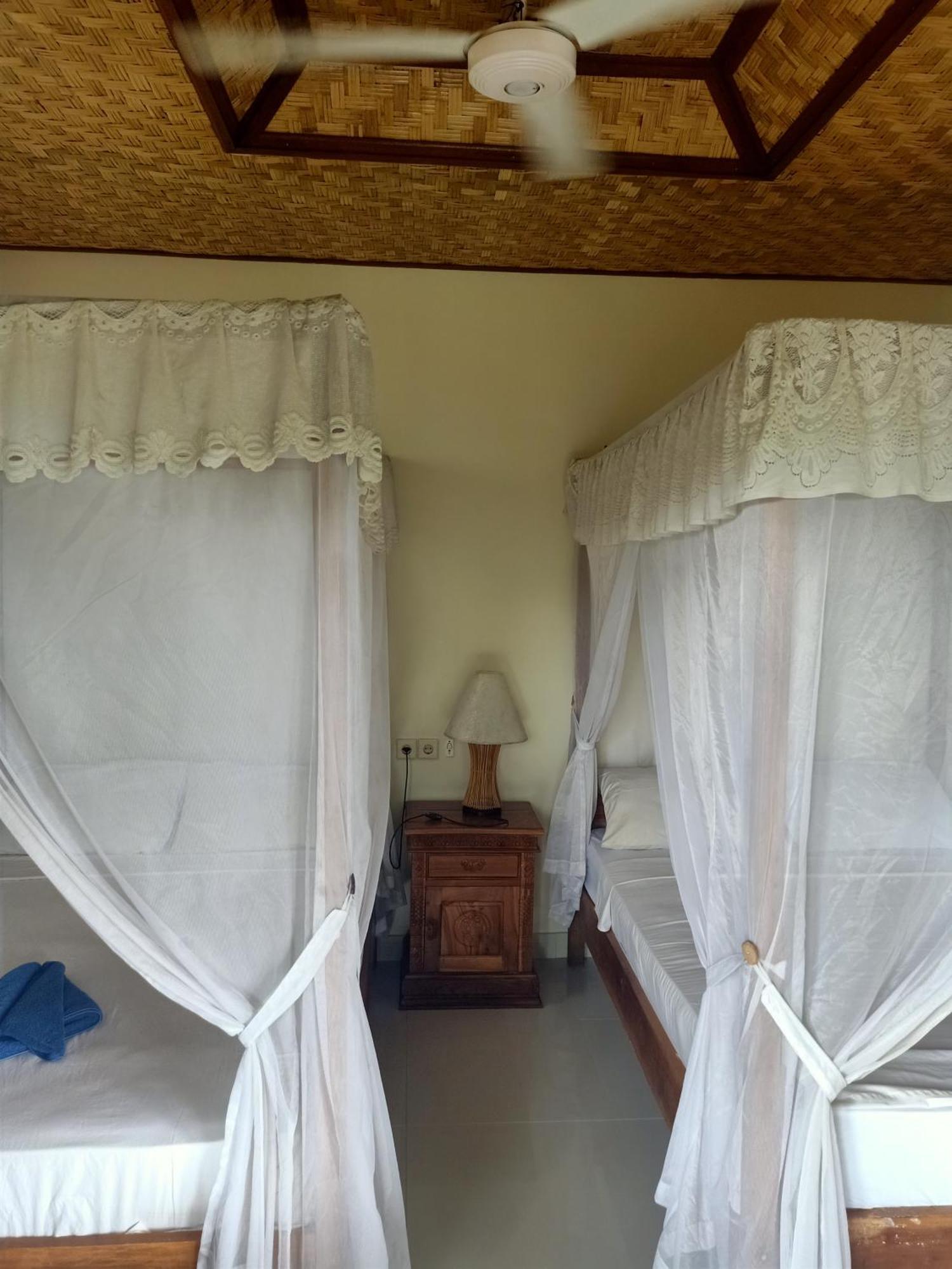 Bamboo Bali Apartman Amed Szoba fotó
