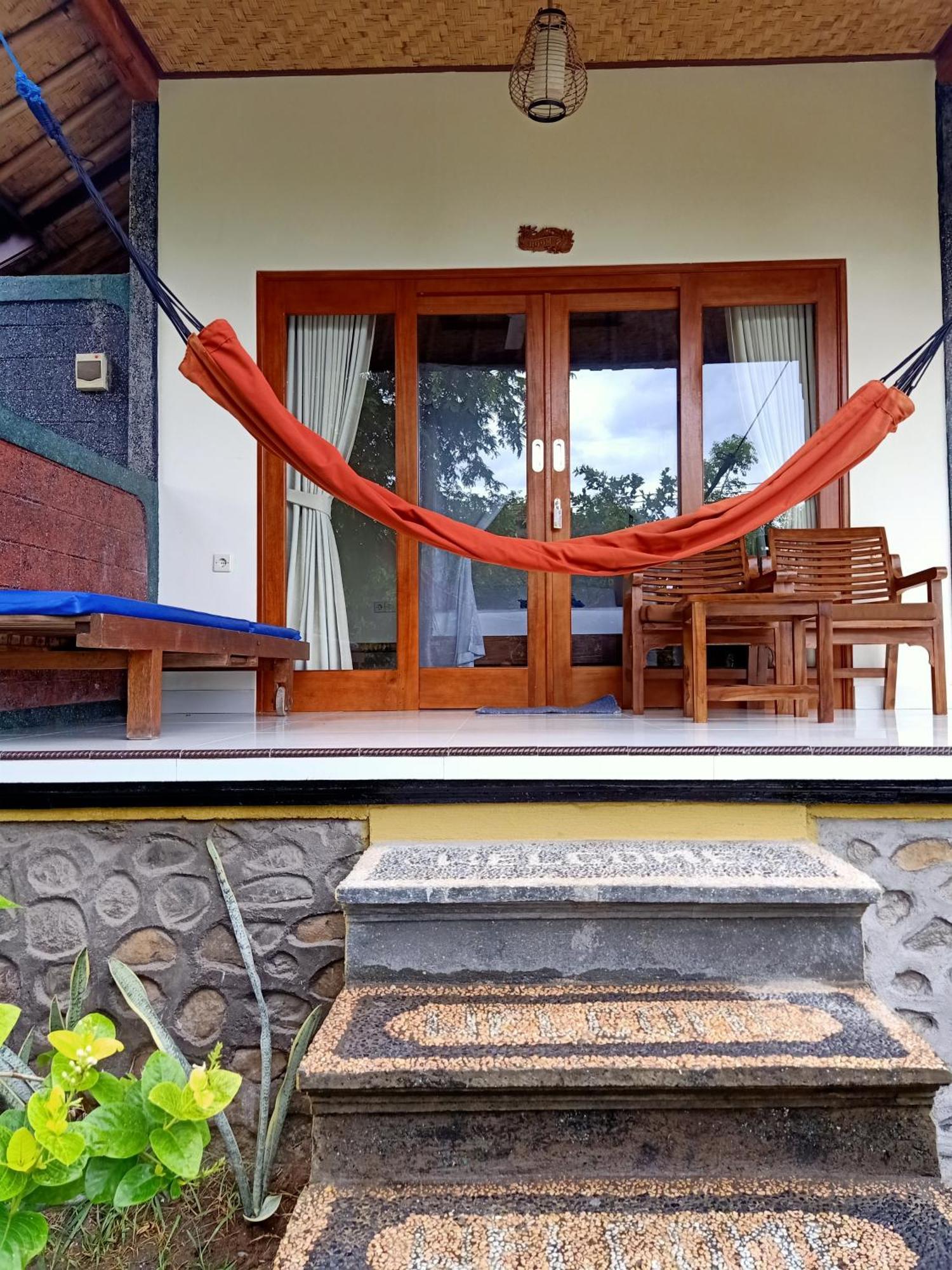 Bamboo Bali Apartman Amed Szoba fotó