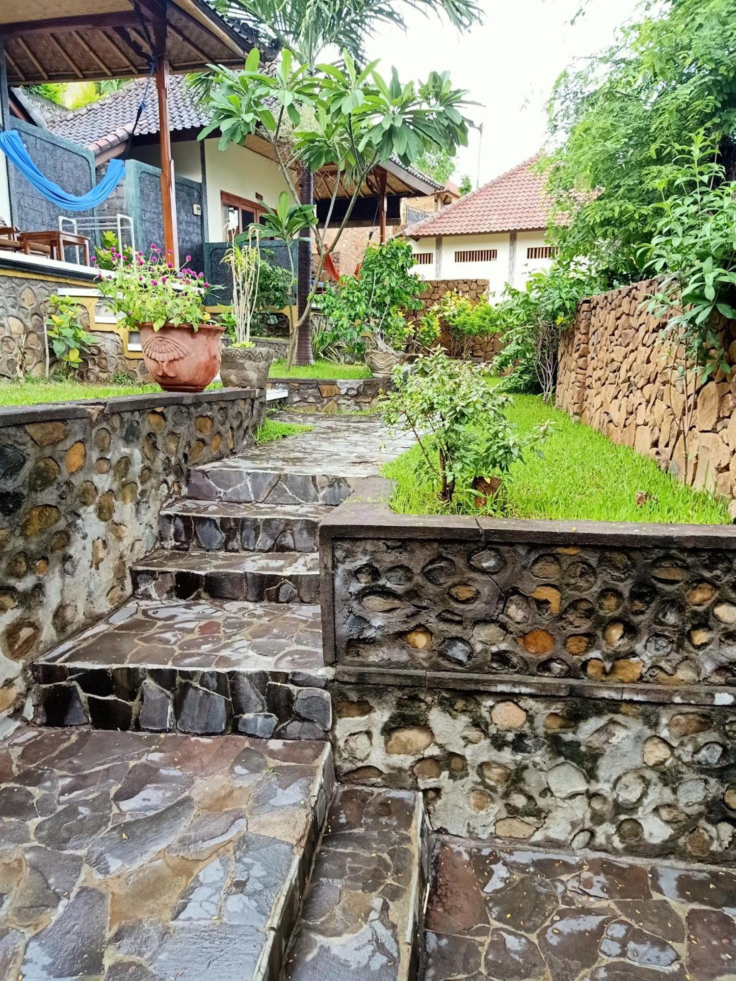 Bamboo Bali Apartman Amed Szoba fotó