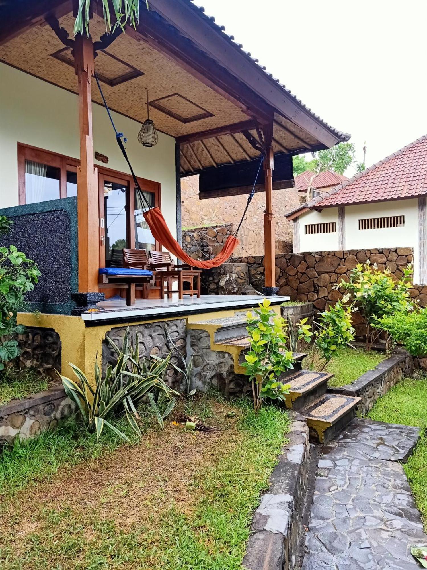 Bamboo Bali Apartman Amed Szoba fotó